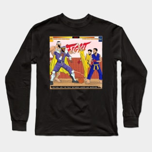 BASKETBALLART -FIGHT FINALS Long Sleeve T-Shirt